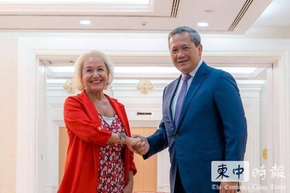 洪瑪耐接見英國印太事務大臣願深化雙邊安全與國防合作關係