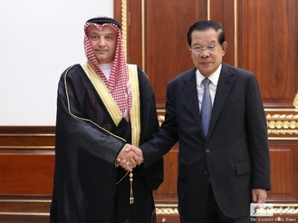 洪森鼓勵更多沙烏地阿拉伯企業來柬投資