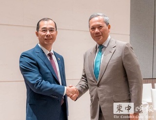 洪瑪耐總理接見中國能建國際集團董事長喬旭斌（組圖）