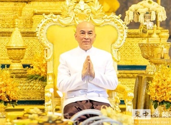 國王因身體不適授權洪森代行元首職接待越共總書記蘇林國事訪柬